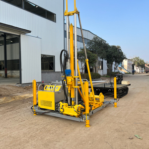 Foreuse hydraulique sur chenilles <span class=keywords><strong>de</strong></span> 300 m pour puits d'eau potable et irrigation agricole, idéale pour l'utilisation dans les mines - Product Image 4