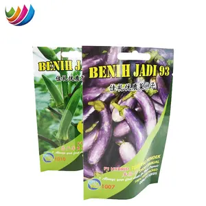 Customized aluminum foil small seed carrot rape cucumber vegetable seed nylon composite packaging bag