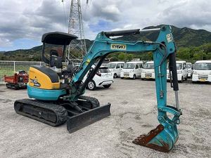 Excavadora de segunda mano, modelo 2009, 90% nueva, 3.5 toneladas, marca japonesa original Kubota, mini excavadora compacta con giro de cola cero. - Product Image 1