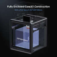 Imprimante 3D Anycubic Kobra S1 Combo Multicolore Haute Vitesse Max 600mm/s Fermée de Bureau FDM Colorée