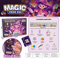 Ensemble de flacons de potion magique GR Little Witch, jouet DIY, boîte mystère pour filles de 4 à 6 ans