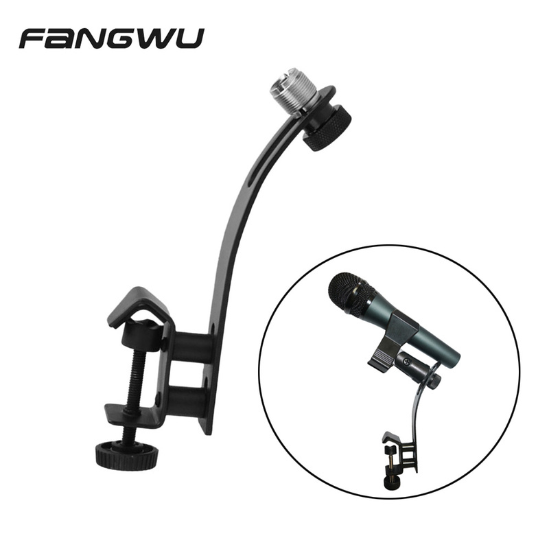 Microphone Shockproof Drum Clip Holder Show