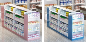 Exhibidores de Farmacia Modernos Personalizados, Precio de Fábrica, Muebles para Tiendas Minoristas, Estantes para Supermercados - Product Image 6