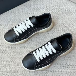 Chaussures de marche décontractées pour hommes en cuir véritable à lacets, résistantes à l'eau, durables, avec amorti de haute qualité - Product Image 1