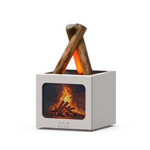 Diffuseur d'arômes Bonfire, purificateur d'air portable, lampe aromatique à flamme pour <span class=keywords><strong>chambre</strong></span> d'hôtel, ambiance chaleureuse - Product Image 6
