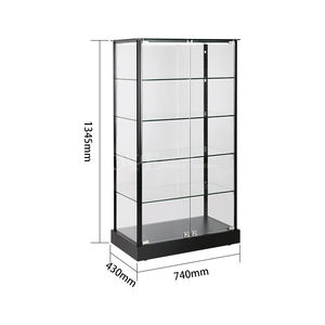 <span class=keywords><strong>Vitrine</strong></span> <span class=keywords><strong>en</strong></span> <span class=keywords><strong>verre</strong></span> au <span class=keywords><strong>d</strong></span>étail <span class=keywords><strong>Vitrine</strong></span> avec lumière LED Présentoir de magasin de fumée bon marché - Product Image 6