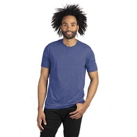 Vente en gros de chemises douces et confortables pour hommes T-shirt OEM avec logo imprimé T-shirt uni Mélange 60 coton 40 polyester T-shirt personnalisé