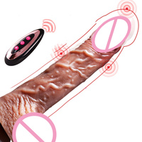 Starke Vagina Stimulator Vibratoren Lesben Spaß Fernbedienung Flüssigkeit Silikon Penis Frau Mastur bator Sexspielzeug Dildos
