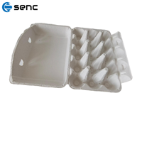 Barquettes à œufs écologiques en pâte de papier recyclé, 4 à 30 alvéoles, emballage biodégradable pour œufs de poule, prix usine, vente en gros personnalisée