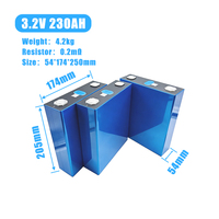 Cellules de batterie LiFePO4 prismatiques de qualité A EVE LF206 LF230 LF280 206Ah 230Ah 280Ah 3.2V pour système solaire