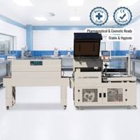 Machine d'emballage thermorétractable automatique à haute vitesse pour films POF, livres, articles de première nécessité, boîtes cadeaux, boîtes en mousse, plateaux à œufs