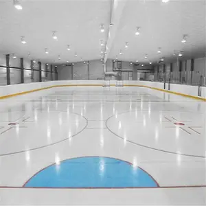 Almohadilla de tiro de entrenamiento de hockey portátil HDPE, tablas deslizantes de disco