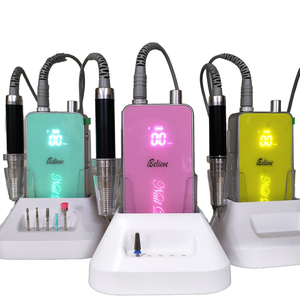 Livraison rapide <span class=keywords><strong>batterie</strong></span> 80W forte perceuse à ongles Rechargeable électrique Nail Art perceuse E fichier 35000 tr/min usine en gros - Product Image 1