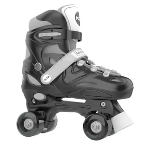 Sapatos de skate pro quad para criança, sapatos de patinete com pisca, roda em pvc, 2023