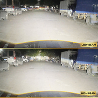 Lensa Proyektor Laser Bi-LED LK 3 Inci 75W Baru 15000 Lumens Super Terang 6000K Lampu Depan Otomatis untuk Audi & Lainnya