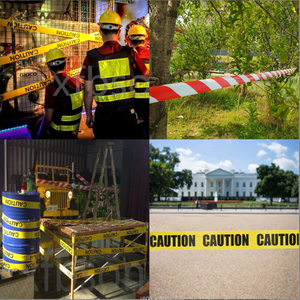 Cinta de Advertencia de Seguridad Wesure de Polietileno, 100m×75mm, Impresión Personalizada, Cinta de Precaución - Product Image 2
