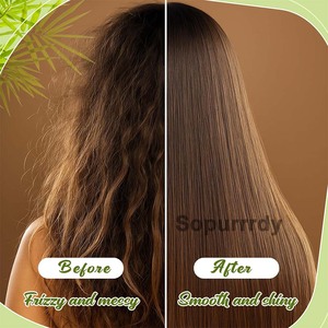 Peigne à coussin d'air en bois avec logo personnalisé - Brosse de massage du cuir chevelu à picots en acier et grande planche pour cheveux raides, pour un coiffage volumineux - Product Image 4