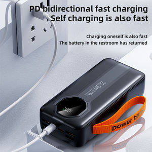 High Capacity 30000mAh Portable Power Bank 22.5W Fast Charging with Digital Display and 4 <b>USB</b>-<b>C</b> Outputs - Product Image 5