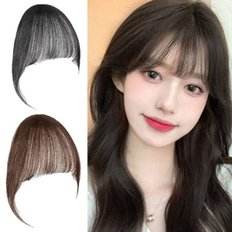 Peluca de parte femenina con cabello humano virgen 100% 99J Color 40 pulgadas de longitud 34 pulgadas Pin estirado flequillo lateral 1P peine - Product Image 1