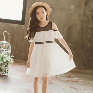 Vestido de Niña de Segunda Mano, Modelo Ángel Blanco, para Venta al por Mayor en Sitios Web de Ropa Infantil - Product Image 4