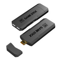 VAYAVA – console de jeu vidéo GD20 4k avec logo LED, 2 ports USB