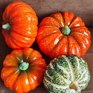 Mini Calabazas de Espuma Realistas para Halloween, Otoño Dorado y Otras Ocasiones, Calabaza de Simulación en Oferta para San Valentín y Acción de Gracias - Product Image 1