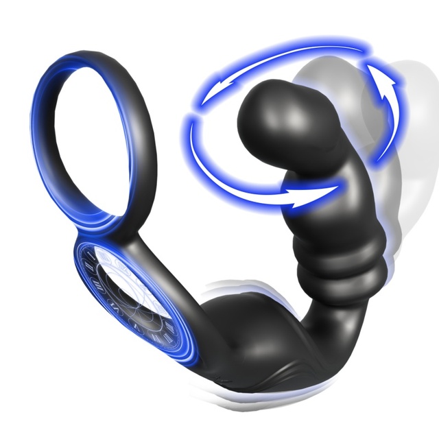 Electric Adult Sex Products Vibrating Locking Sperm Ring Delay Ring for Anal Toys for Prostate Stimulate Massager Vibrators