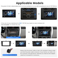 Ab Lager Verfügbar: Universelles 7-Zoll-Doppel-DIN Linux Carplay Android Auto Autoradio
