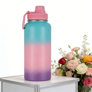 Borraccia Sportiva in Acciaio Inox con Isolamento a Doppia Parete Sottovuoto e Tappo Antigoccia - Product Image 2