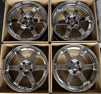 Rines Forjados Monobloque de 6 Radios con Acabado Espejo 6061-T6, 5x112 5x120, 18 19 20 21 22 Pulgadas, para BMW M3 M4 Tesla Model Y
