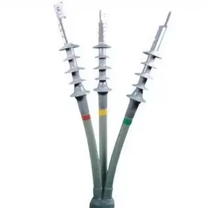 Kit de terminaison de câble rétractable à froid intérieur ou extérieur 10KV ou 8.7/15KV 1-5corese 11KV Kit de joint rétractable à froid accessoires de câble