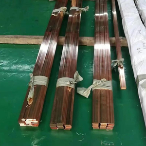 Barres plates en cuivre étamé Livraison rapide Barres de cuivre isolées pour le soudage Coupe de pliage pour la mise à la terre - Product Image 3