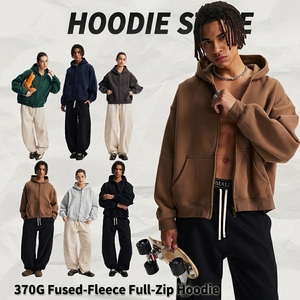 Commande en gros de sweat-shirts à capuche en coton surdimensionné personnalisés, sweat-shirts à capuche à fermeture éclair en molleton français, sweat-shirts à capuche à fermeture éclair brodés, streetwear, sweat-shirts à capuche à impression numérique pour hommes - Product Image 1