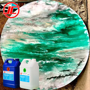 AB שני משטחי שרף אפוקסי רכיב מתכתי קשיח שקוף - Product Image 5