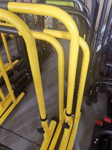 Trong nhà đứng đẩy lên bắp tay cơ tam đầu sức mạnh cơ bắp <span class=keywords><strong>Dip</strong></span> Trạm đa chức năng vòng ống kim loại điều chỉnh chiều cao song song thanh - Product Image 5