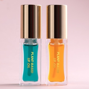 Nuevo Natrual Shine Tint Aceite de labios a base de plantas Etiqueta privada Cuidado de labios vegano Limpia e hidrata y nutre Aceite de labios de plantas puras - Product Image 5