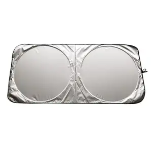Универсальный автомобильный солнцезащитный козырек на лобовое стекло всех сезонов с сумкой для хранения автомобильный Автомобильный козырек