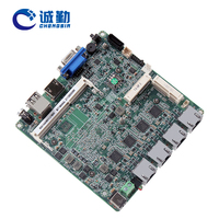 Carte mère Nano ITX Intel 4ème génération Celeron J1900 J1800 E3845 1 * DDR3 4 Intel I226 Lan X86 pare-feu carte mère industrielle