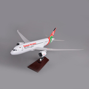 Modèle d'<span class=keywords><strong>avion</strong></span> en résine <span class=keywords><strong>Kenya</strong></span> Airways B787 47cm Cadeau d'affaires - Product Image 2