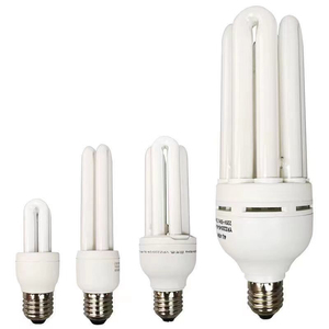 หลอดไฟ CFL E27 สีขาว รูปตัวยู 6000K แสงนุ่มนวล 6000 ชั่วโมง 80lm/W 2000 ลูเมน ฐานพลาสติก AC 220V รับประกัน 2 ปี - Product Image 3