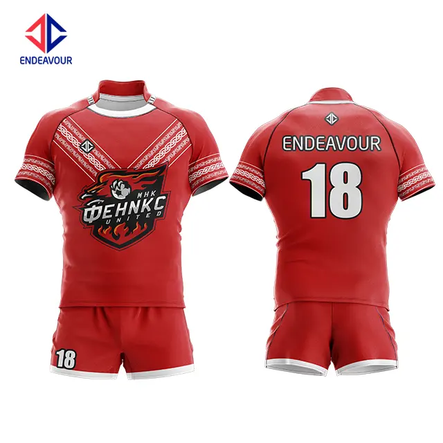 Custom made süblimasyon baskı vintage rugby forması