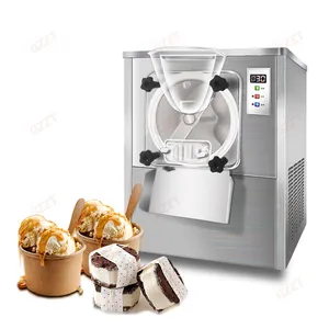 Macchina per gelato duro di grande capacità da 5 litri 20l/h macchina in acciaio inox Smart Display LCD doppio agitatore macchina per gelato