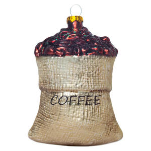 High-grade Hand Blown Glass Coffee Bean <strong>Ornaments</strong> for <strong>Christmas</strong> Tree China Origin <strong>Bulk</strong> Packaging <strong>Christmas</strong> Tree <strong>Ornaments</strong> - Product Image 4