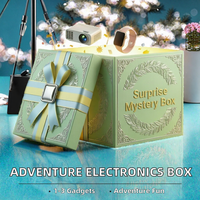 Boîte mystère électronique avancée, boîte cadeau aléatoire, 1 à 3 pièces, téléphone, drone, mini ventilateur, accessoire, boîte surprise