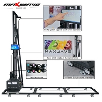 Imprimante murale 4M, créez des fresques 3D/5D avec de l'encre à base d'eau, machine de peinture directe et PC tactile tout-en-un