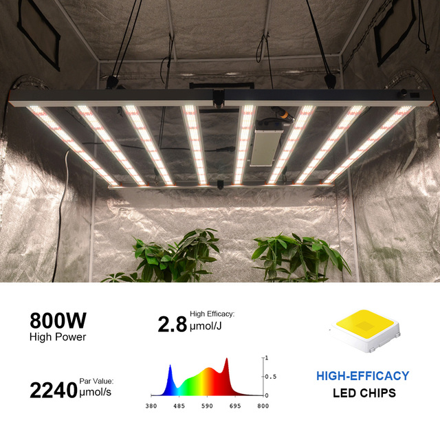 Wholesale 6 8 10 12 15 Bars LED Grow Light Full Spectrum with 301H EVO 310B UV IR 660nm 730nm IP65 Dimmable for Vertical Farming