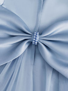 Vestito Estivo Casual da Principessa per Neonata 0-12 <span class=keywords><strong>Mesi</strong></span>, Manica Corta in Raso, Vendita all'Ingrosso - Product Image 6