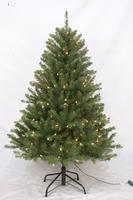 Sapin de Noël artificiel de 1,80 m, blanc, en plastique trempé, à pointes effilées, pour intérieur, avec base de support, écologique, haute qualité