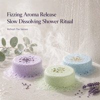 Ensemble de pastilles de douche aromatiques à marque privée, huiles essentielles, spa, bain relaxant, pastilles de douche aromatiques