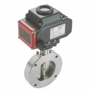 Stainless Steel SS304 pneumatic Vacuum Butterfly Valves with KF flange 40mm